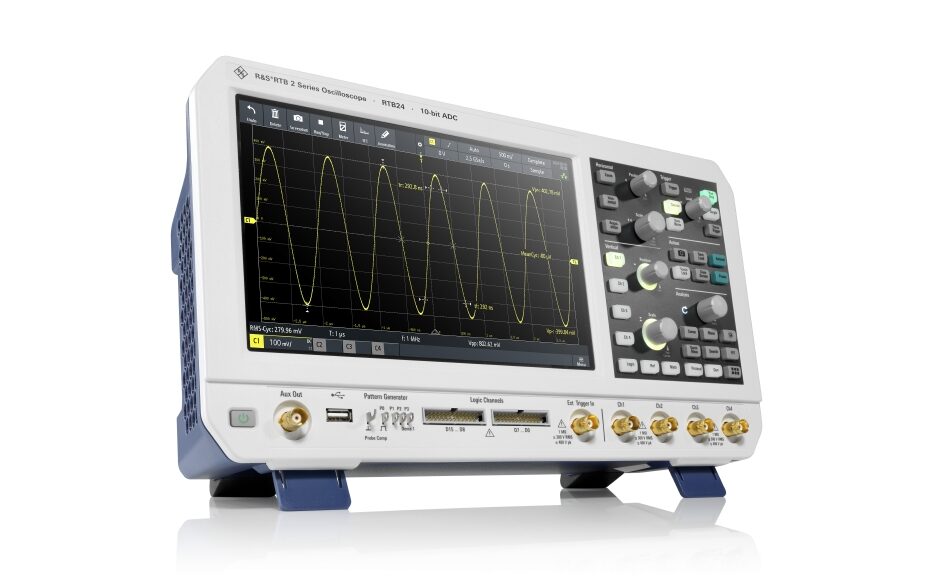 Rohde & Schwarz presents the R&S RTB 2, a new entry level oscilloscope with class leading specifications Rohde & Schwarz presents the R&S RTB 2, a new entry level oscilloscope with class leading specifications