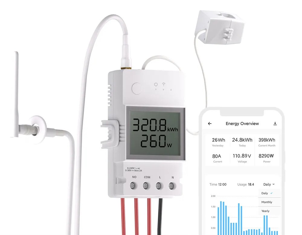 SONOFF POW Ring (POWCT) Smart Power Meter Features ESP32 MCU and Split-Core CT Clamp for 100A Energy Monitoring SONOFF POW Ring (POWCT) Smart Power Meter Features ESP32 MCU and Split-Core CT Clamp for 100A Energy Monitoring